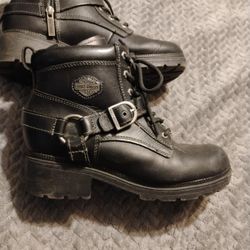 Women's Harely Davidson Riding Boots 