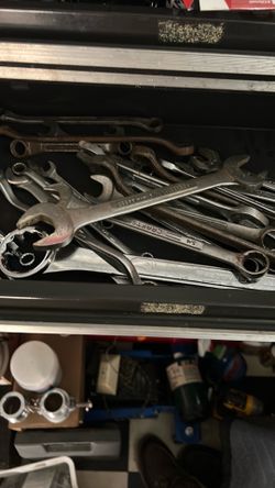 Craftsman’s open end wrenches