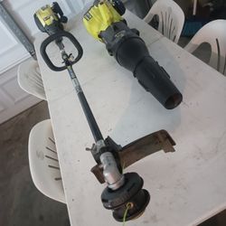 Ryobi Jet Blower And 4 Stroke Weed eater 