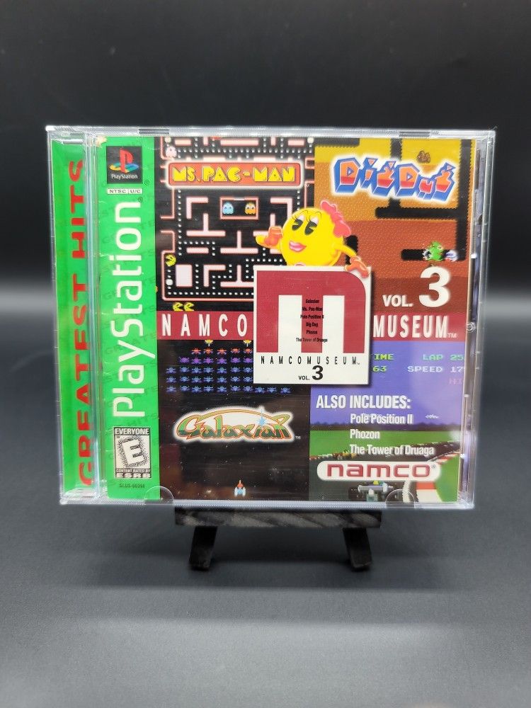 Playstation 1 Namco Museum Vol.3 ( Tested & Working  ) 