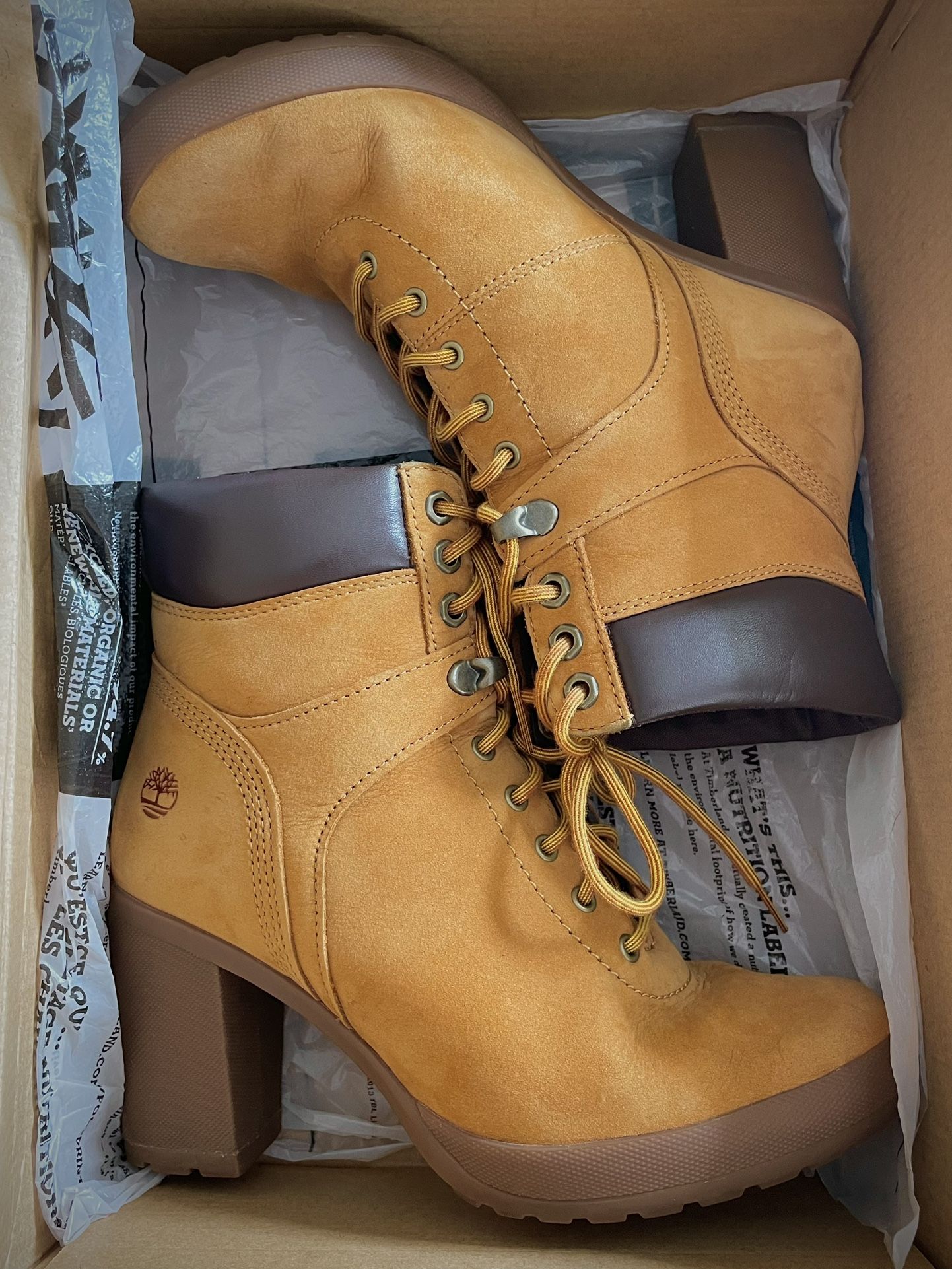 Timberland Heels Size 7