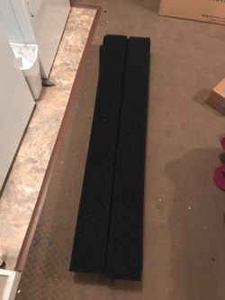5” Half round Gutter Foam inserts 32Ft. Sections
