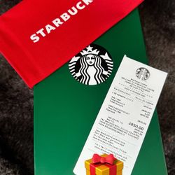 Starbucks Unique Green And Gold Bling