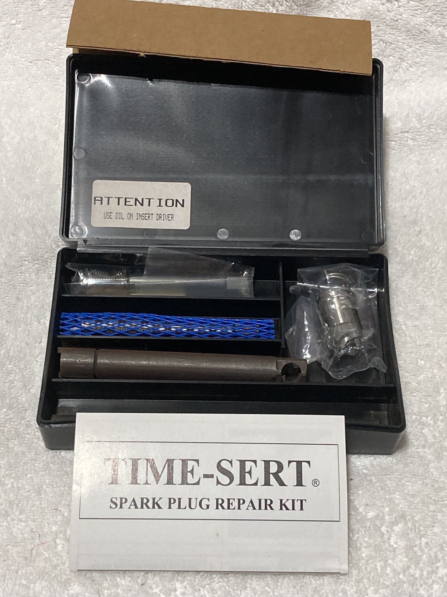 New Unused TIME-SERT SPARK PLUG REPAIR KIT, M12-1.25, RENTAL OPTION AVAILABLE