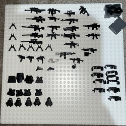 Custom Lego Military Weapons Pack