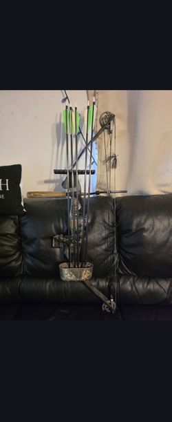 Bow & Arrow with accessories/gear