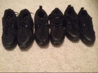 Capezio hip hop shoes. Sizes 5, 6 1/2 and 7’s. $20 a pair
