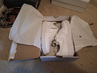 Nike Air Force 1 Low Triple White Size 10 Men’s w/ Box