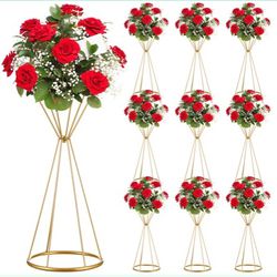 10 Gold Centerpieces 20 Inches