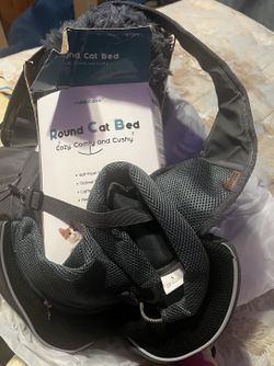 Cat / Dog Sling Carrier And Bed