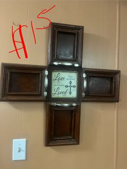 Decorative Wall Cross Picture Frame