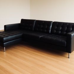 Top Grain Moreno Leather Couch