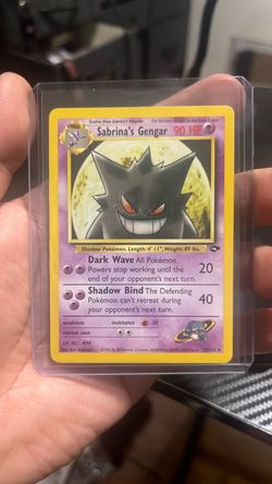 Sabrina’s Gengar Pokemon NOT FREE