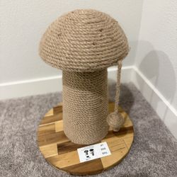Cute Mushroom Cat Scratch Post