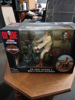 Collectable FI Joe US Courier n WLA 45 HARLEY DAVIDSON