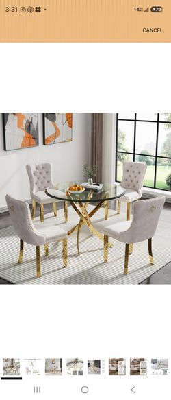 Dining table set $200