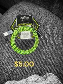 Celltronix Hi-Vis 6 ft Heavy-Duty USB Cable – Brand New (Lightning)