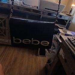 BEBE Small Chain Strapped Purse