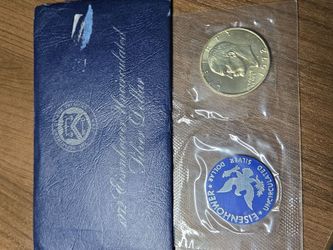 1972 Silver Ike Dollar Uncirculated