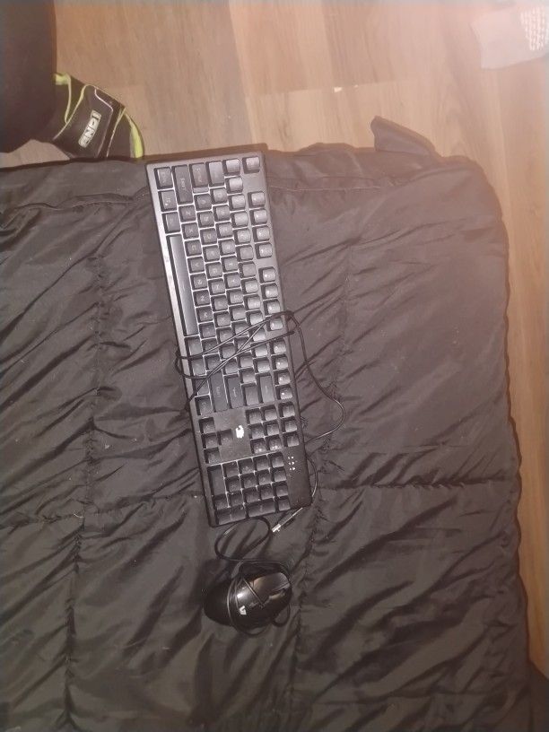 Gaming Mouse And Keyboard Wired