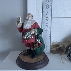 Vintage Norman Rockwell Santa Figurine 