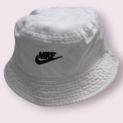 Nike Apex White Bucket Hat - Adult
