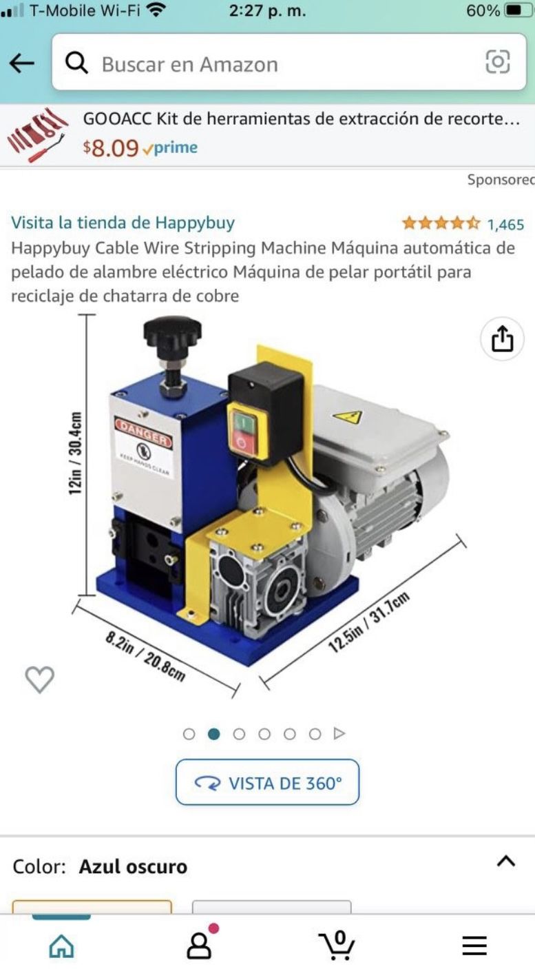  Automatic Electric Wire Stripping Machine 