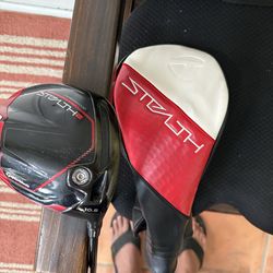 TM Stealth 2 Driver, 10.5 Deg loft w/ senior shaft and std grip. Head cover included.