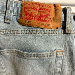 Levi Jeans 501 W38 L30