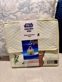 Star Wars Mandalorian Grogu Hielera Termica Mini small cooler oxxo Mexico exclusive