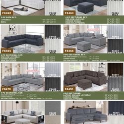 Sectional. Few Options & Prices To Choose From. 