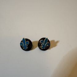 Pair Of Fleur-de-lis Lapel Pins