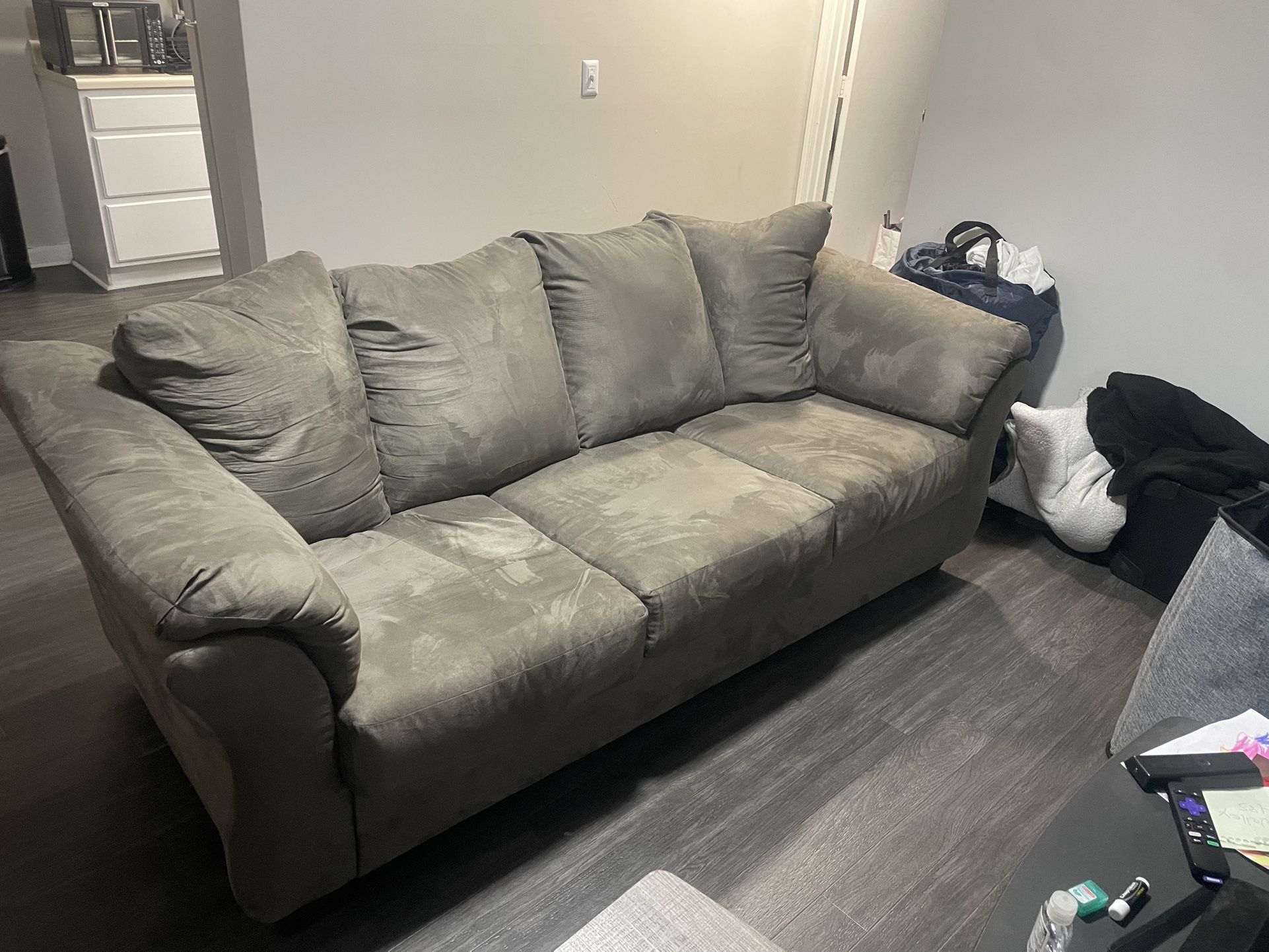 3 Seat Neutral Couch Seater - Good Condition
