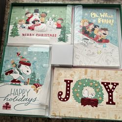 Snoopy Themed Christmas Cards