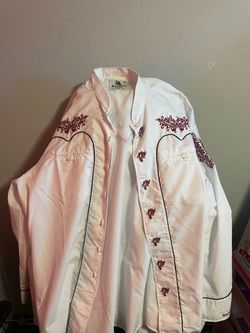 2 Cowboy long sleeve button down shirts