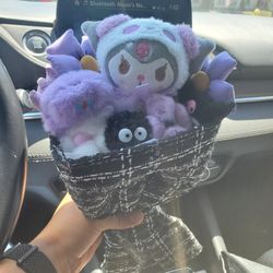 Kuromi Plysh Bouquet 