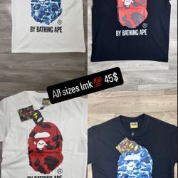 Bape Tees Brand New 
