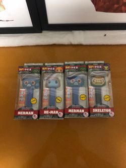 He-Man Chase Funko Pop Pez Faker Skeletor Merman