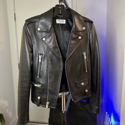 YSL Lambskin Moto Jacket