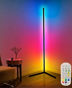 Color Changing LED Floor Lamp with Remote