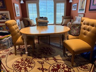 Dining Table and custom chairs