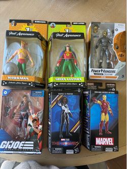 $10 Action Figures Batman Gi Joe Spiderman Power Rangers