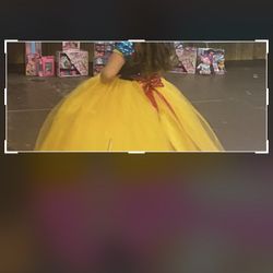 Girls Snow White Princess Dress