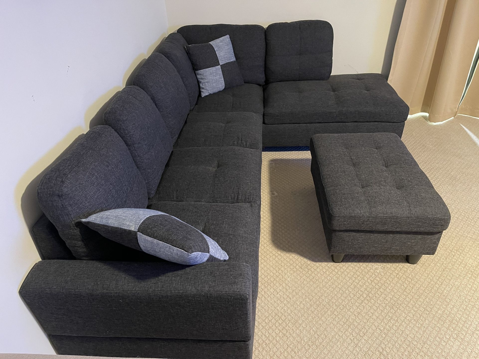 Mendoza 3 - Piece Upholstered Sectional Sofa