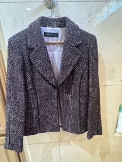 Dana Bachman Wool Jacket and Skirt