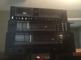Fisher vintage stereo system 1979