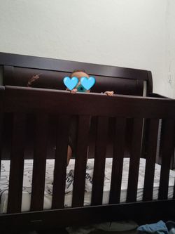 Baby crib wood