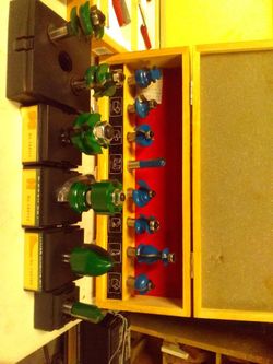 Router bits 1/2" chuck great condition