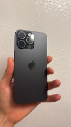 Apple iPhone 15 pro max 256gb unlock no SIM card restrictions like BRAND NEW 10/10 condition black color
