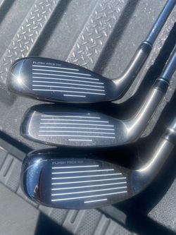 Callaway Big Bertha B21 4,5,6 hybrids, regular graphite, excellent condition, make me an offer